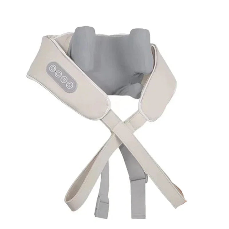 6D Neck & Shoulder Heating Massage Shawl – Deep Kneading, Wearable Muscle Relief